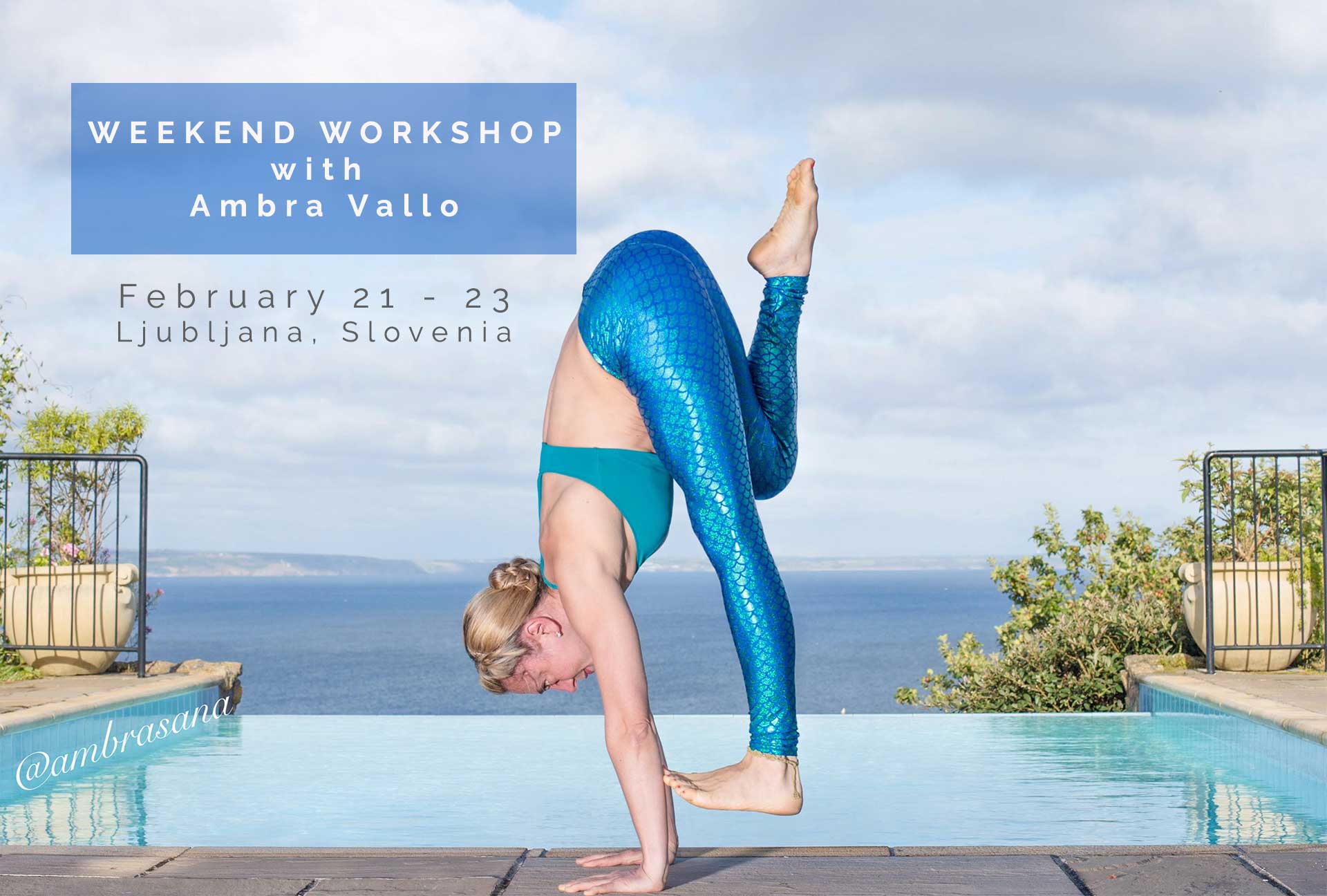 Read more about the article Yoga workshop with Ambra Vallo